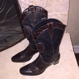 Brighton all Leather 👢 Boots Size 6.5